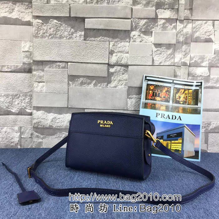 普拉達PRADA原單 新款 prada esplanade bag 1BH043 原廠義大利荔枝紋牛皮單肩斜挎包 PHY1411